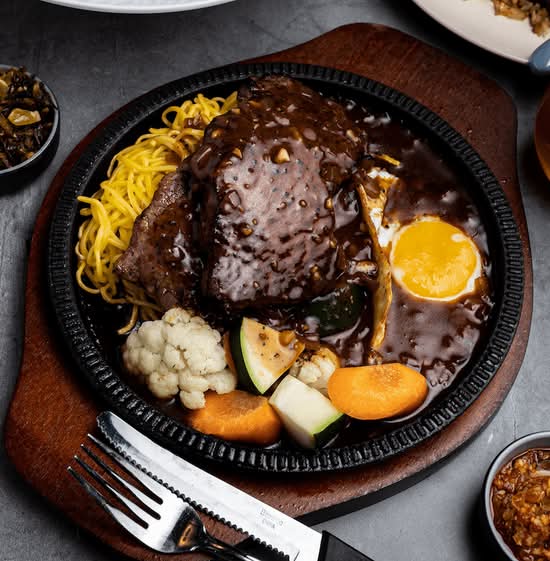 Night Market Ribeye Steak / 夜市鐵板牛排